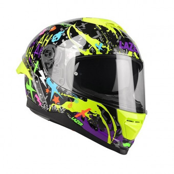 Full Face Lazer Rafale SR Crazy